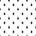 Black cardamom pod pattern vector