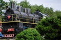 Cargo steam locomotive wheel configuration Royalty Free Stock Photo