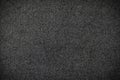 Black carpet or Black woolen fabric texture background. Royalty Free Stock Photo