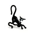 Black cat statuette