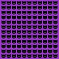 Black Cats Halloween Background Pattern Texture Royalty Free Stock Photo