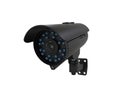 Black CCTV Surveillance Camera Royalty Free Stock Photo