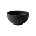 Black Ceramic Bowl Isolated on White Background Royalty Free Stock Photo