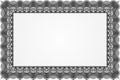 Black certificate template Royalty Free Stock Photo