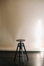 A chair isolated on light background. Series of furniture. Royalty Free Stock Photo