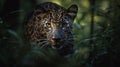 The Black Cheetah in the Jungle