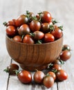 Black cherry tomato Royalty Free Stock Photo