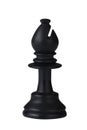 Black chess bishop