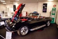 Black 1967 Chevrolet Corvette displayed at the Muscle Car City museum