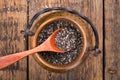 Black chia seeds