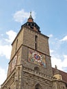 Black Church bell tower Royalty Free Stock Photo