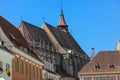 Black church in Brasov. Details. Royalty Free Stock Photo