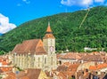 Black church in Brasov - Transylvania, Romania