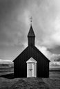 The Black Church at Budir, Iceland