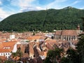 Black Church and Brasov city Royalty Free Stock Photo