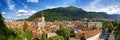 Black Church and Brasov city Royalty Free Stock Photo