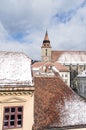 The Black Church Tower Brasov landscape