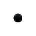 Black Circle on White Background Royalty Free Stock Photo
