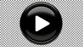 Black Circular Play Button Royalty Free Stock Photo