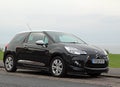 Black citroen ds3 car Royalty Free Stock Photo