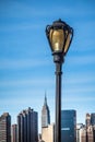 Lamp post New York City Royalty Free Stock Photo