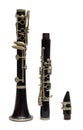 Black clarinet Royalty Free Stock Photo