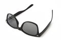 Black classic plastic sunglasses