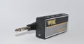 Black Classic Rock Guitar Headphone Amp Royalty Free Stock Photo