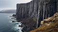 Black Cliffs: A Stunning Arctic Tundra Landscape In 8k Resolution