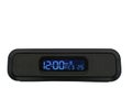 Black clock radio Royalty Free Stock Photo