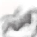 Black clouds in the sky illustration