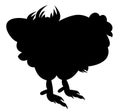 Black cockerel