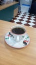 Black coffee arabica robustness