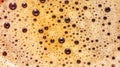 Black coffee bubble background picture