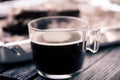 Black coffee Royalty Free Stock Photo