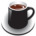 Black Coffee cup