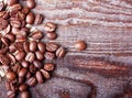 Black coffee grain, bean Royalty Free Stock Photo