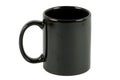 Black coffee mug alpha Royalty Free Stock Photo