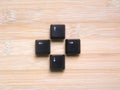 Arrow keys