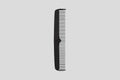 black comb mock up isolated Royalty Free Stock Photo