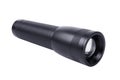 Black compact flashlight