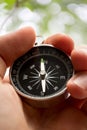 Black compass