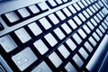 Black computer keyboard Royalty Free Stock Photo