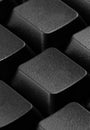 Black computer keyboard Royalty Free Stock Photo