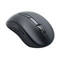 Black computer mouse isolated on transparent or white background Royalty Free Stock Photo