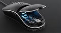 Image creatively blends the concept of a typical mouse with advanced Royalty Free Stock Photo