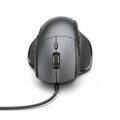 Black Computer Mouse on White Background Royalty Free Stock Photo