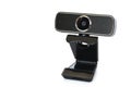 Black computer webcam isolated on white background Royalty Free Stock Photo