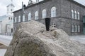 The Black Cone - Monument to Civil Disobedience by Santiago Sierra, Reykjavik, Iceland