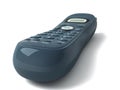 Black cordless phone Royalty Free Stock Photo